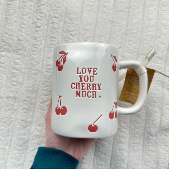 Rae Dunn Cherry Mug - Picture 2 of 9
